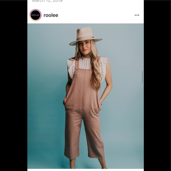 Roolee Other - Roolee jumpsuit and shirt EUC